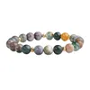 2021 nouveau Bracelet de perles de pierre naturelle réglable Yoga guérison cristal extensible Bracelet de perles pour femmes hommes bijoux faits à la main