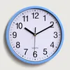 10 inch 25CM plastic wall clock quartz low noise hanging digital clock bedroom living room simple clocks