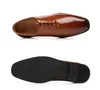 Men Leather Male designer Shoes Outdoor Oxford Bespoke Business Fashion Wedding Party Shoe