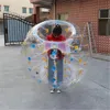 Giochi all'aperto Attrezzature divertenti TPU Air Bubble Soccer Zorb Ball 1.2m Paraurti Calcio per adulti per adulti Adolescenti Squadra all'aperto