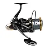 Baitcasting Reels Fishing Reel GX 10000/12000 Series Lange worp 11 1 BB 20kg Max Drag Hoge capaciteit metalen spiraal Spinning Rock Lure Wheel