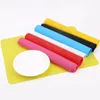 40x30cm Silicone Mats Baking Liner Tools Muiti-function Oven Heat Insulation Anti-slip Bakeware Kid Table Placemat Decoration Mat WLL233