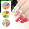 Lente zomer bloemen nagel glitter vlokken pailletten klei plakjes kleurrijke zachte paillette manicure 3d nagel's diy decoraties