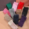 Girls Ladies Socks Four Seasons Retro Letters Pure Cotton Breathable Fashion Sports Stockings
