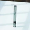 3.6インチの長さの喫煙ハーブパイプタバコのフィルターフラットラウンドの口ホルダーガラスのヒントのヒントローリングペーパーのための小さなかわいいパイレックスガラス管