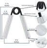 100lbs-350lbs Impugnatura in metallo Fitness Polso pesante Riabilitazione Sviluppatore Dispositivo di allenamento della forza muscolare Strumento di espansione carpale X0524