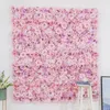 40x60 cm haute qualité INS fleur mur soie Rose fleurs artificielles pénale pour fête de mariage anniversaire boutique centre commercial bébé douche fond décoration