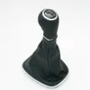 5 / 6 Speed Car Shift Gear Knob With Leather Boot For VAUXHALL CORSA D 2006 2007 2008 2009 2010 2011 2012 2013 2014