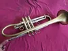 Advanced Custom Professional Margewate Trumpet BB Tune Brass Gold plaquée de surface de surface avec cas2784621