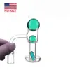 Großhandel USA beliebte abgeschrägte Kante XL Quarz Banger Terp Slurpers 10mm 14mm 18mm männlich weiblich Quarznagel für Glas Wasser Dab Rigs Bongs