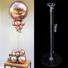 Party Decoration 1/3/6pcs Balloon Stand Balloons Holder Plastic Support Base Wedding Table Decorations Baby Shower Birthday Events Supplies