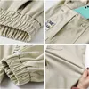 Loose Cargo Pants Joggers Hip Hop Safari Big Plus Size Sweatpants 5XL 6XL 8XL 9XL Cotton Stretched Ankle Length Harem Trousers 211106