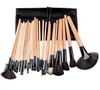 24-teiliges Foundation-Make-up-Pinsel-Set mit Holzgriff, Make-up-Pinsel-Set, Ochas De Maquillaje in 6 Farben