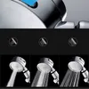 SHAI Arrival Handheld Shower Head One Key To Stop Water With Filter Shower Head 3 Functions Saving Water High Pressure Showe 210724