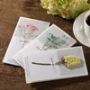 1pcs Gypsophila Dried Flowers Greeting Cards Handwritten Blessing Greeting Card Birthday Gift Party Wedding Invitations Cards