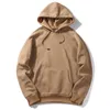 Långärmad Mode Mens Hoodies Hip Hop Sweatshirt Mäns Solid Färg Pullover Hooded Tracksuit Male Höst Winter Fleece Hoody 210728