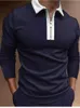 Men Fashion T Shirts Tee Top POLO Tops Printed Mens Casual Breathable Clothing POLOS