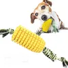 Muelas de maíz de juguete para mascotas con ventosas y cepillos de dientes de cuerda proveedor de la industria de productos para mascotas