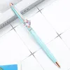 Diamond Ballpoint Pen Advertising Signature Metal Pen 8 Color Student Teacher Wedding Office School Writing Gift