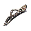 Color Rhinestone Side Clip For Ladies Hair Curler High Quality Design Hair Claw Exquisite Decorative Hair Accessories