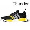 2021 Nieuwe Collectie Japan OG Classic NMD R1 Mens Running Schoenen Rode Marmeren Triple White Tri -Color Thunder Mannen Dames Mastermind Sports Sneakers