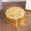 Ювелирные мешки сумки Vintage Golden Treasure Box Orunket Organizer Cring Sergrings для свадебного рождественского дня рождения подарки Edwi22