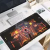 Genshin Impact Xiao 대형 마우스 패드 게임 액세서리 PC 노트북 게이머 마우스 패드 애니메이션 앤슬리스 미끄럼 방지 노트북 마우스 패드 매트