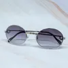2023 Tasarımcı Gözlük Modeli Lüks Erkekler Moda Sokak Koruyun Vintage Yuvarlak Metal Güneş Gölgeleri Dolgu Reçetesi 0211 Güneş Gözlüğü