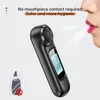 Automatisk alkoholtestare Professionell andningstest LED Display Portable USB RADERABLE Breathalyzer Alkoholtestverktyg