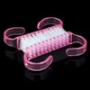 80 PCS 6.5*3.5 cm Rose Nail Art Brosse À Poussière Outils Propre Manucure Pédicure Outil