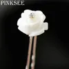 20PCS Elegant Bridal Wedding Flower Hair Pins Hair Clips Headwear Women Jewelry Accessories Wholesale Tiara