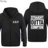 NWA Gerade Outta Compton Hoodies Männer Hip Hop Fleece Langarm Zipper Jacke Mantel Mann Sweatshirt Trainingsanzug Moleton Masculino6632939