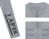 Spadek Zima Koreański Styl Bawełniany Płaszcz Sexy Chic Kieszenie Zipper Pullover Drukuj List Kobiet Topy Ropa Mujer Krótka kurtka C08901L 211014