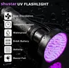 UV Torches 100 LEDs 395 nm UV Detector Light for Dog Cat Urine, Pet Stains, Bed Bugs, Scorpions, Machinery Leaks Inspection Flashlight
