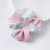 Tiedyed Hair Scrunchies Chiffon Hair Bands Elastic Women Girls Ring Soft Scrunchies Fashion Ponytail Holder Hårtillbehör HHA17359458