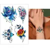 Vrouwen bloem rose vlinder flamingo swan vos gekleurde nep kleine tijdelijke waterdichte tattoo sticker