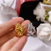 Panthere series earring AU750 Top quality stud luxury brand 18 K gilded studs for woman brand design new selling diamond premium gifts 5A earrings