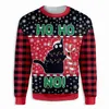 cat christmas bluza