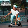 Maxfind Mini Skate Elétrico 1200W Dual Motor Drive Skate Curto Plataforma Longboard Protable Street Cruiser para Adultos Adolescentes