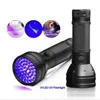 51 UV LED Flashlight Scorpion Detector Hunter Finder Ultra Violet Blacklight Torches Torch Light Lamp 395nm 5W Anti-fake Money