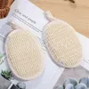 Exfoliating Imitation Loofah Pad Bath Spa Body Scrubber Sisal Fiber Douche Spons Back Brush voor Mannen Dames DD856