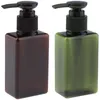 100ml Refillable Empty Plastic Pump Bottles Lotion Storage Container Dispenser for Makeup Cosmetic Bath Shower Shampoo
