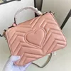 2021Classic Designers bags Cowhides Leather shouldeR chain purse fashion wave chains purses cowhide handbag presbyopic card holder evening bag messenge