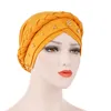 Мода Beanie Spring и осень мусульманский тюрбан шляпа молока шелкография монохромный бисер кнут тюрбанские шляпы