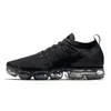 Vapormax 3.0 Air Flyknit Laufschuhe Triple Schwarz Weiß Zebra Blau Fury South Beach Gunsmoke Volt Herren Damen Trainer Outdoor Sports Sneakers