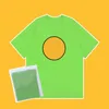 Camisa básica T para Homens Mulheres Casal Tees Smiley Face Impressão Oversize Versão Estrela Manga Curta Moda Design T-shirt Tops 40hx #