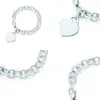 Шарм для подарков в форме сердца женский элегантный браслет TIF Brock Bracelet Matching World 2 R215010522