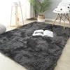 Tapis en peluche de luxe pour salon Tapis moelleux Chambre à coucher Esthétique Décoration Soft Long Pile Tapis Enfants Anti-Slip 220301