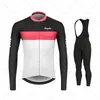 Rennsets 2022 Raphaful Langarm-Radtrikot-Set Fahrrad 19D-Trägerhosen-Kit Frühling Schnelltrocknende Kleidung MTB-Uniform Roupa Ciclismo