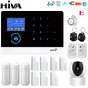 Hiva 4g Home 3G GSM WiFi System alarmowy Tuya Smart Life Control Drzwi i czujnik okien z Alexa